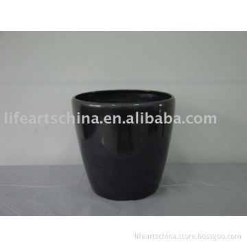 garden pot, round fiberglass garden pot, 3 sizes assorted